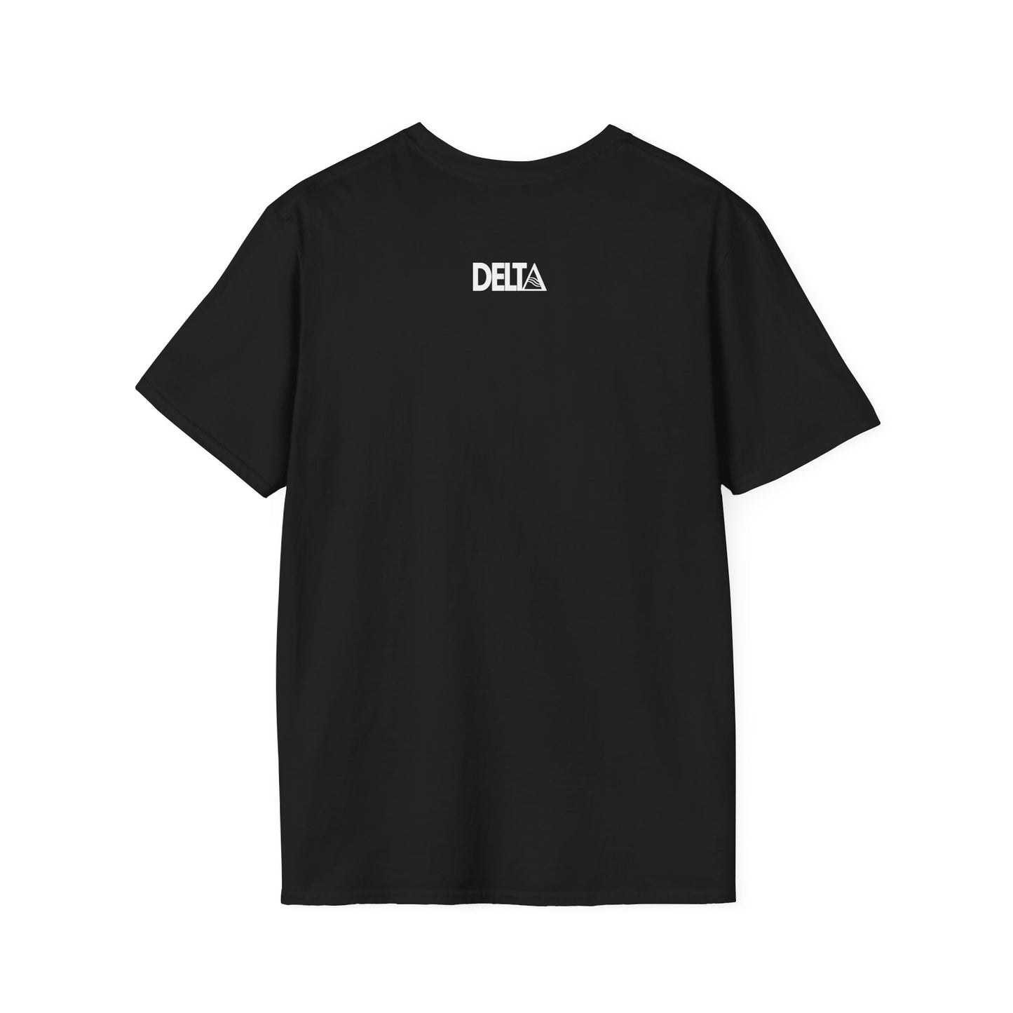 Delta Hydrofoil Music T-Shirt- Unisex Softstyle T-Shirt